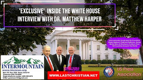 EXCLUSIVE: Inside The White House Interview With Dr Matthew Harper