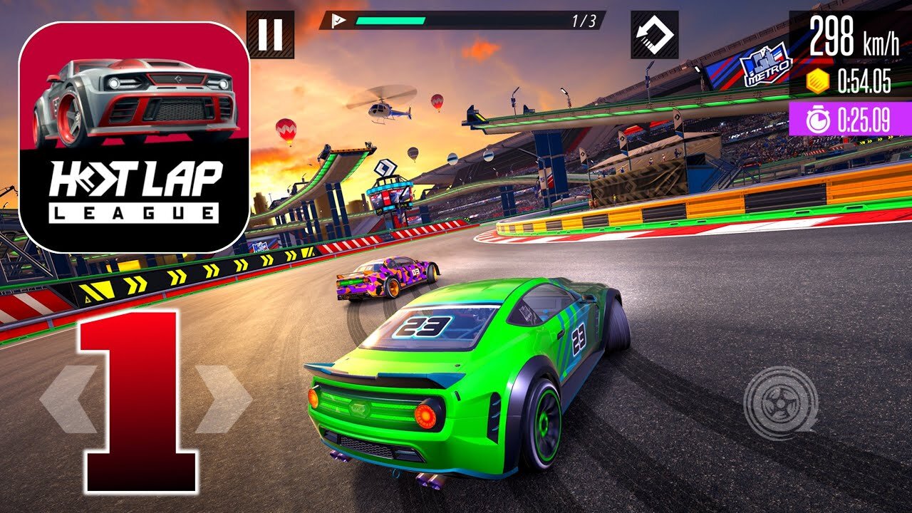 Hot Lap League : Racing Mania! - Gameplay Walkthrough | Part 1 (Android, iOS)