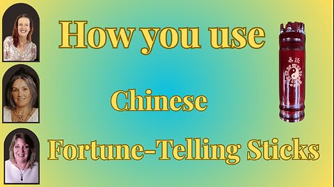 How You Use Chinese Fortune Telling Sticks