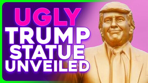 Golden Trump Statue Mysteriously Appears at The Capitol