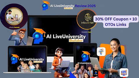AI Live University Builder Review 2025 – 30% OFF Coupon + 10 OTOs Links