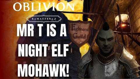 BEING TRAINED BY MR T - Oblivion Remastered