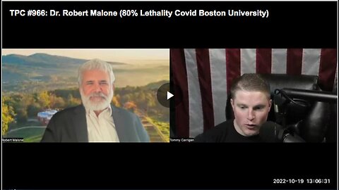 "Dr. Robert Malone & Thomas Patrick Carrigan Discuss BU's New COVID Strain"