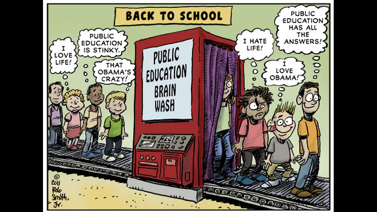 Schools Are Indoctrination Camps - Steps To A Planned Economy / New World Order
