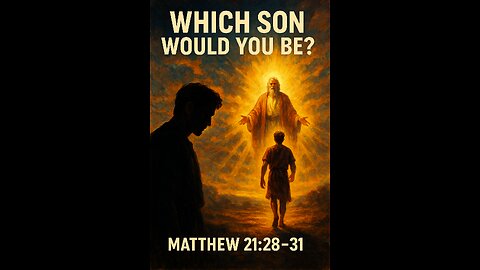 Which Son Would You Be? - Matthew 21:28–31