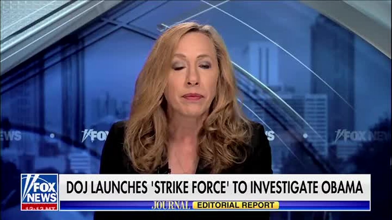 Kim Strassel on Plans to Investigate Obama Over Russia Intel: Although It’s ‘Horrible’ with Merits To Be Struck Out of Politics, It Is Not a Crime