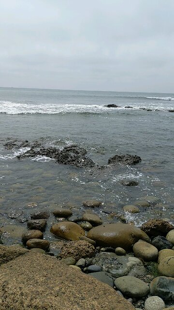 Old Stairs on Rocky Shore Pacific Beach. What was it for? #ruins #unknown #mystery