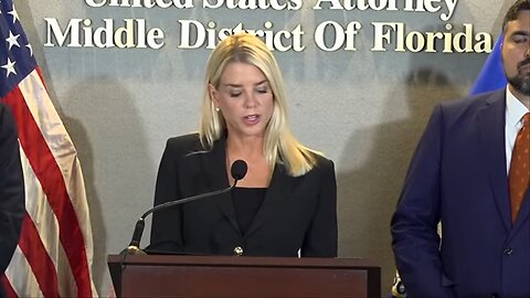 WATCH: Bondi hosts a press conference on combating human trafficking