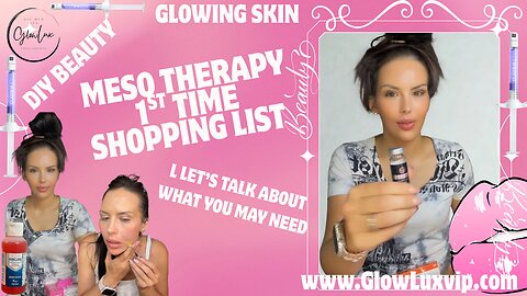 DIY MESO THERAPY AT HOME SHOPPING LIST