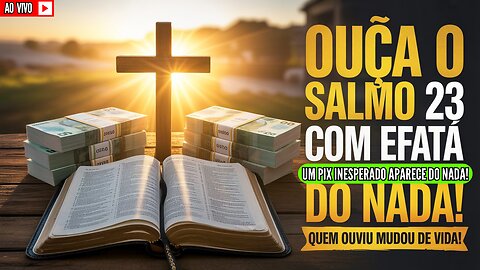 O Segredo do Salmo 23 Efatá 💫 Dinheiro Extra Inesperado CHEGANDO Hoje! 💵⚡