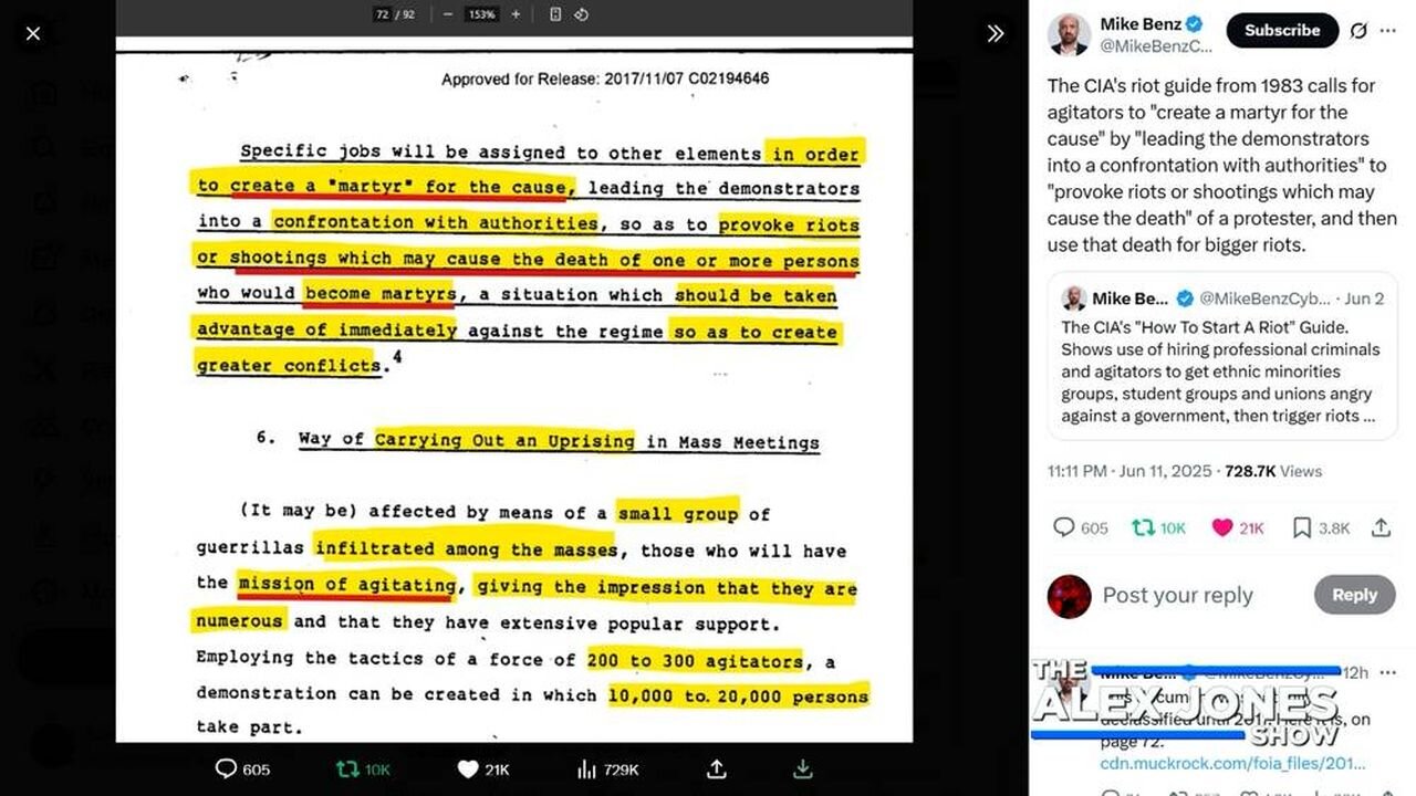BREAKING: Total Proof ANTIFA Is Run By The CIA & Is Planning To Launch A Nationwide Insurrection