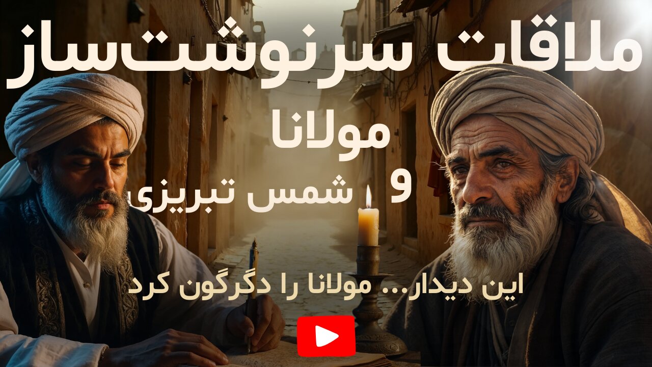 این مرد زندگی مولانا را تغییر داد... | راز دیدار مولانا و شمس