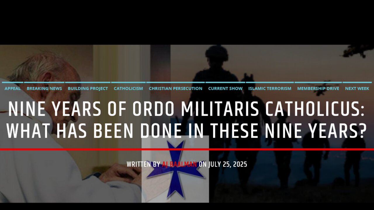 9 Years Of Ordo Militaris Catholicus: What Has Been Done So Far?