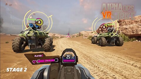 Alpha Ops VR Strike Stage 2 Gameplay - 3MindWave/Sega Amusements