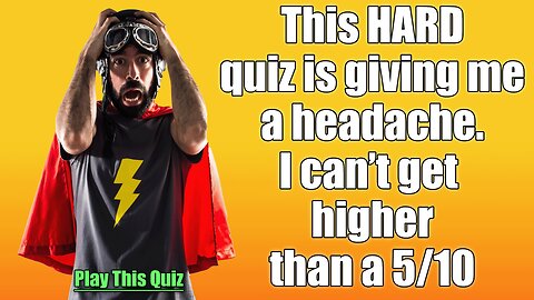 This one will give you a headache
