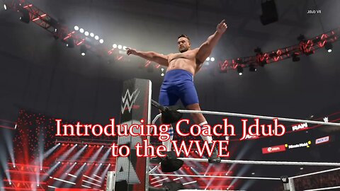 Introducing Coach Jdub to WWE 2K25: His Reign has Just Begun #wwe #wwe2k25 #gaming