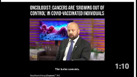 Dr. William Makis - Cancers Are 'Growing Out Of Control' In Vaccinated Individuals