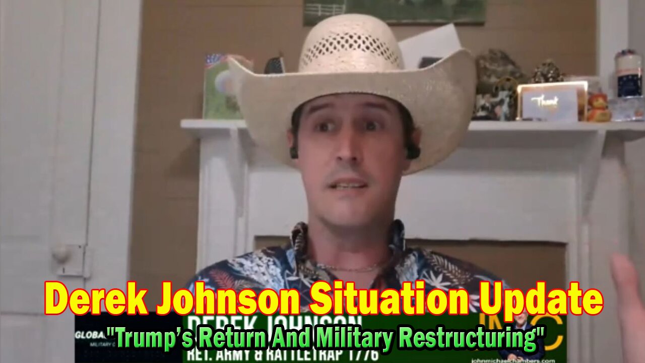 Derek Johnson & Riccardo Bosi Situation Update Apr 18: "Trump’s Return And Military Restructuring"