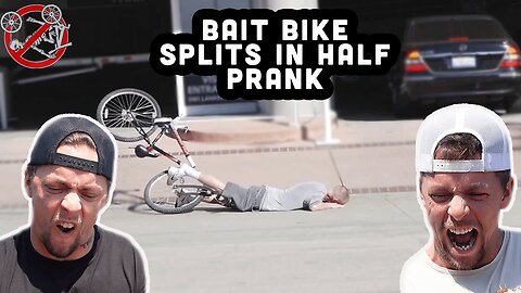 Bait Bike Pranks end in FACEPLANT!