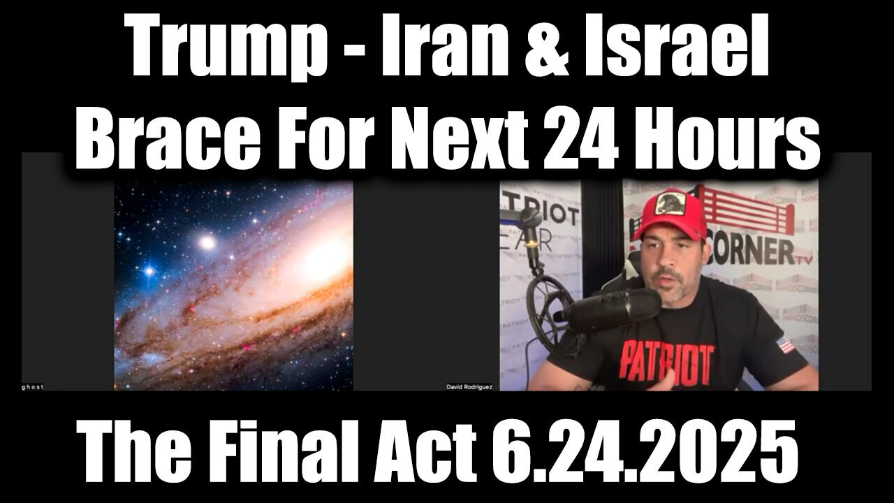 Nino Rodriguez & The Ghost 6.24.25: Trump, Iran & Israel - The Final Act & Brace For Next 24 Hours