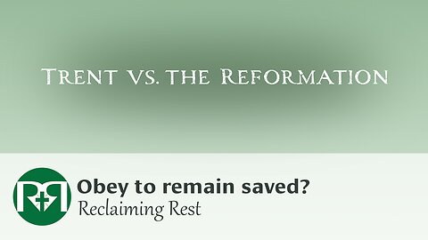 Obey to remain saved? (Part I) | Reclaiming Rest