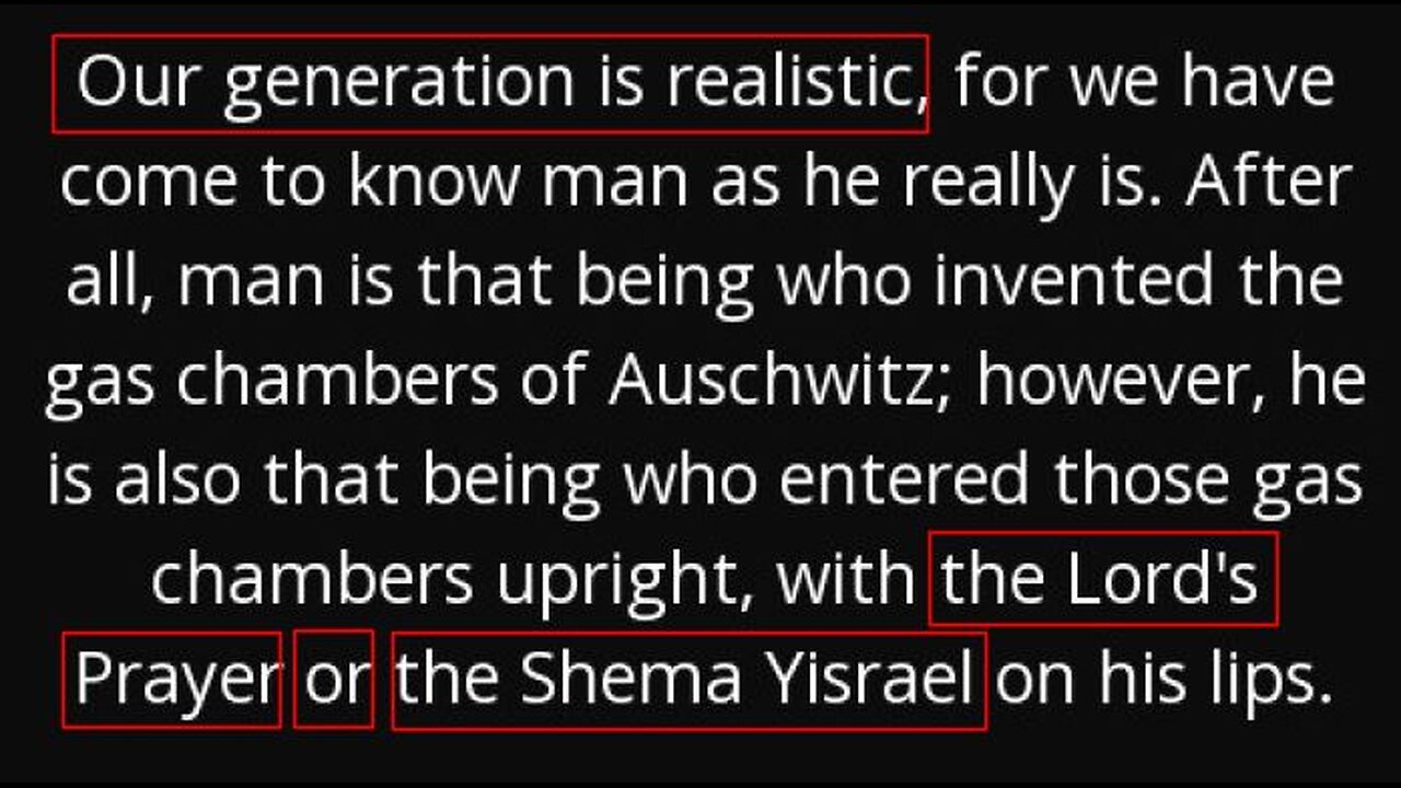 The Shema and/or the Lord's Prayer?!