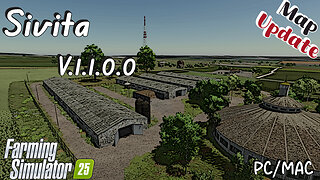 Map Update | Sivita | PC/MAC Only | V.1.1.0.0 | Farming Simulator 25