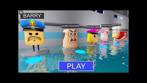 Escaping from a BARRY'S HEAD PRISON RUN! And BECAME a ALL HEAD MORPHS