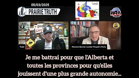 Je me battrai pour que l'Alberta et toutes les provinces