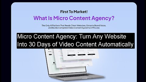 Micro Content Agency Demo Review: Turn AI Into Your Personal Video Production Team