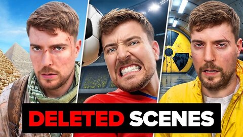 MrBeast Deleted Scenes You’ve NEVER Seen! 😱🎬 | Behind The Chaos!