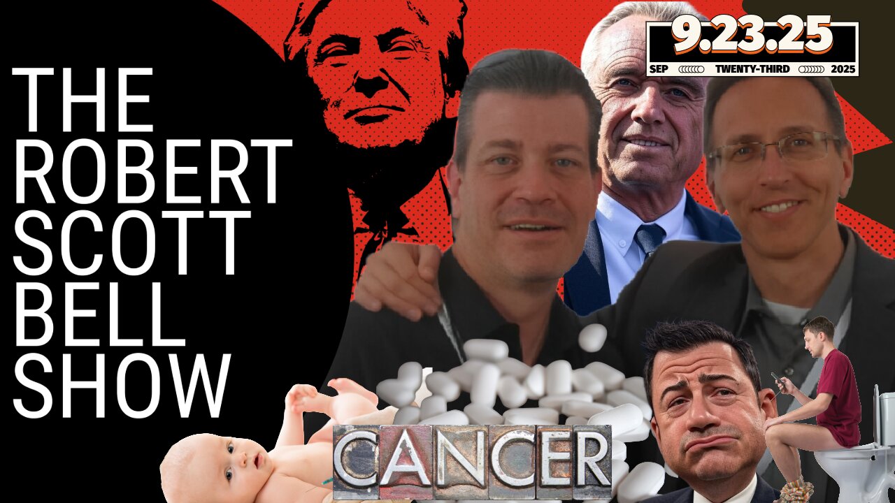 Trump Autism Announcment, NYC Fluoride Ban, EMF Concerns, Kimmel Returns (Sort of), Plastics & Childhood Disease - The RSB Show 9-23-25