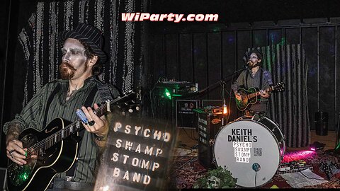 Keith Daniel’s Psycho Swamp Stomp Band - Appleton’s Wildest One Man Show at Thirst!