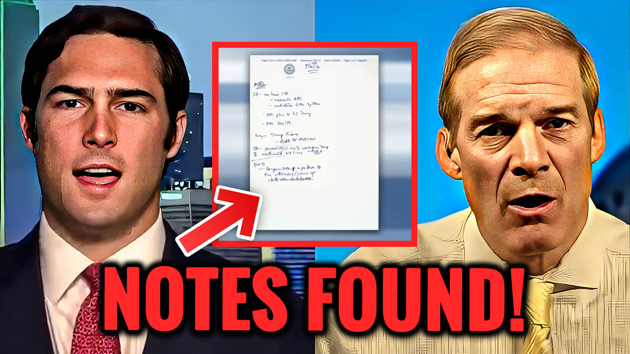 Comey PANICS After DOJ Uncovers Notes That Change Everything