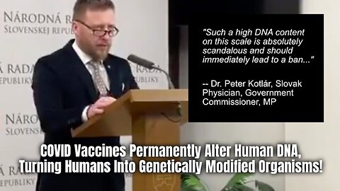 COVID Vaccines Permanently Alter Human DNA, Turning Humans Into Genetically Modified Organisms!