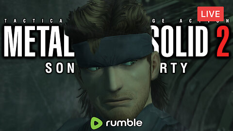 2001 CLASSIC :: METAL GEAR SOLID 2: Sons of Liberty :: FIRST TIME PLAYING {18+}