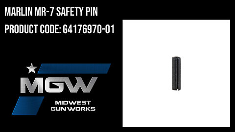 Marlin MR-7 Safety Pin - G4176970-01
