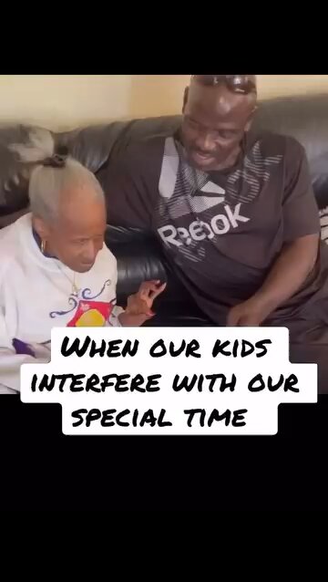 "WHEN OUR KIDS INTERFERE WITH OUR SPECIAL TIME