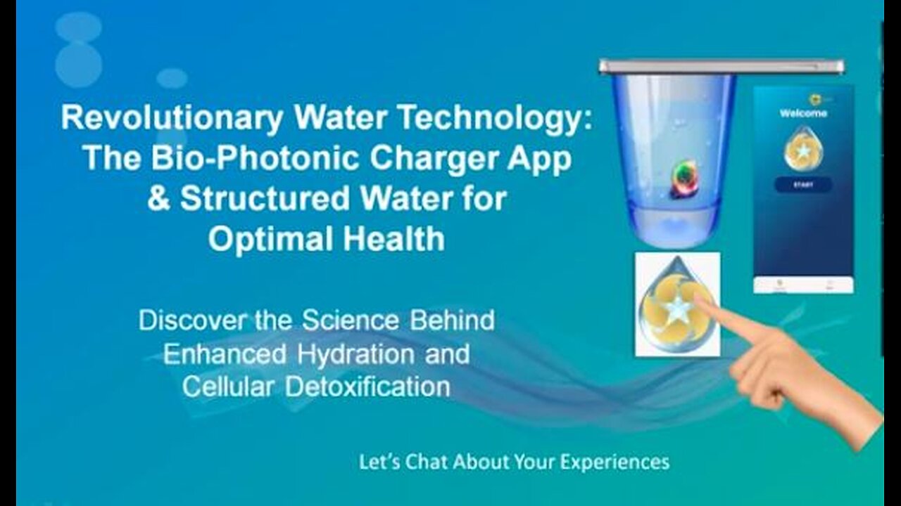 ⚡️⚡️⚡️The Bio-Photonic Charger Explained: Harmonize Your Body with EMF-Free, Bioavailable Water⚡️⚡️⚡️