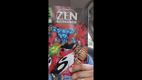 Comic Review featuring Zen Intergalactic Ninja issue 1