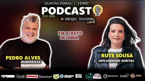 🎙|𝗣𝗢𝗗𝗖𝗔𝗦𝗧: Rute Sousa e Pedro Alves - Episódio 49