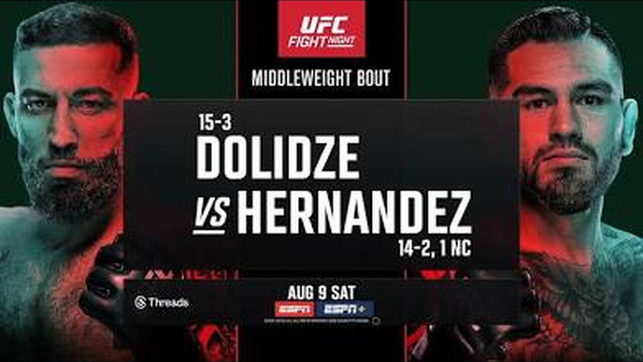 ROMAN DOLIDZE VS ANTHONY HERNANDEZ • FULL CARD QUICK PICKS