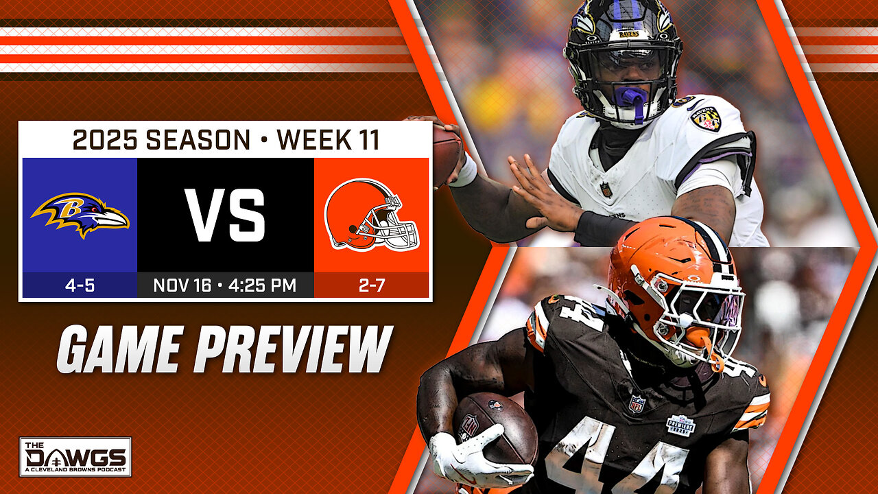 Ravens x Browns: Game Preview - Will Things Get Ugly in Cleveland?
