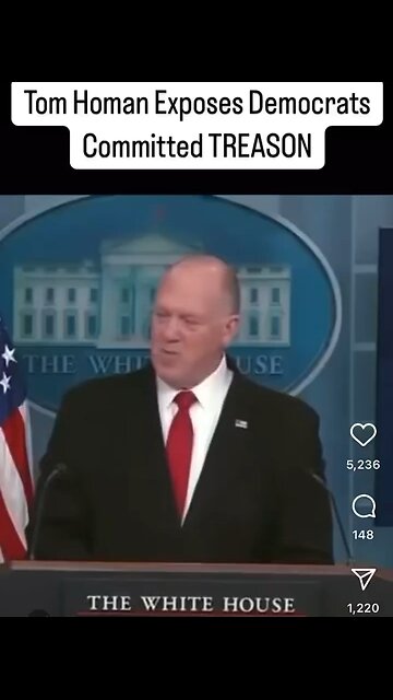 Tom Homan Explains Why Illegals Were Placed In Hotels