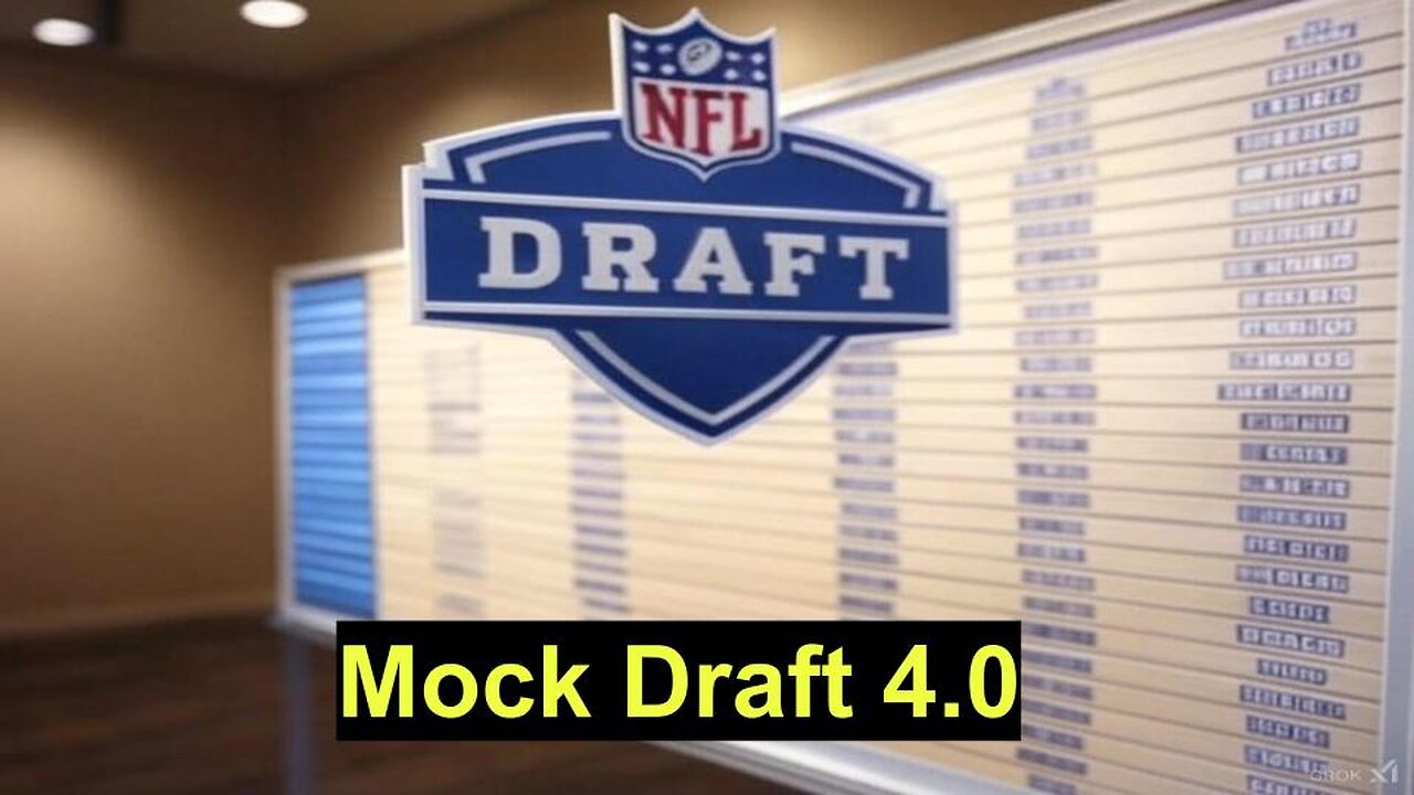 2025 NFL Mock Draft 4.0