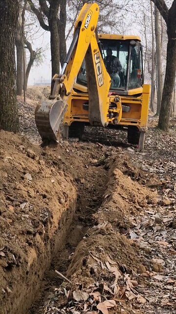 Jal Jeevan Mission |#JCB Laying Underground pipes