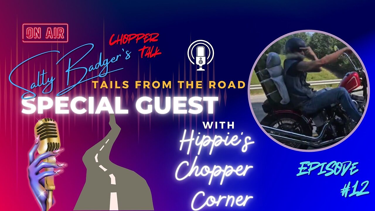 Salty Badgers Chopper Talk Tails from the Road Episode #12 W/ @hippieschoppercorner #motorcycle
