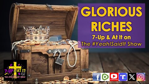 WORD OF THE DAY: PHILIPPIANS 4:19 - GLORIOUS RICHES