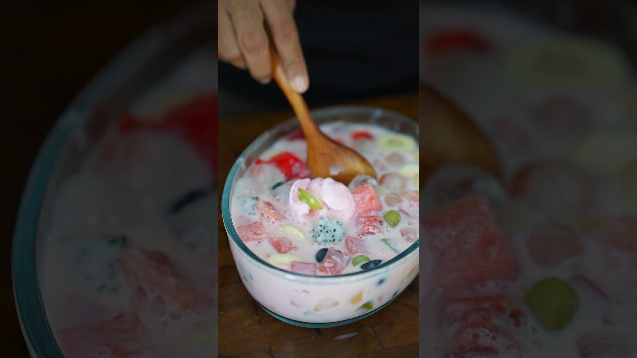 Hwachae viral korean fruit punch...