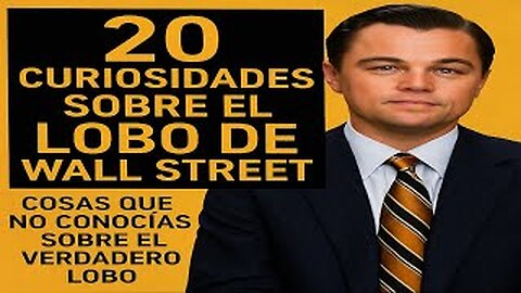 20 😱 CURIOSIDADES SOBRE 😲 EL LOBO DE WALT STREET #182 |Detrasdelguion